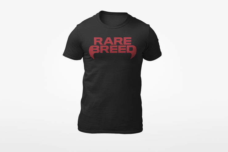Kids OG Rare Breed Logo Tee Vintage Black/Cardinal Red