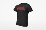 OG Rare Breed Logo Tee Vintage Black/Cardinal Red Logo