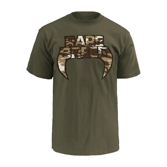 Military Green Desert Camo Rare Breed T-Shirt